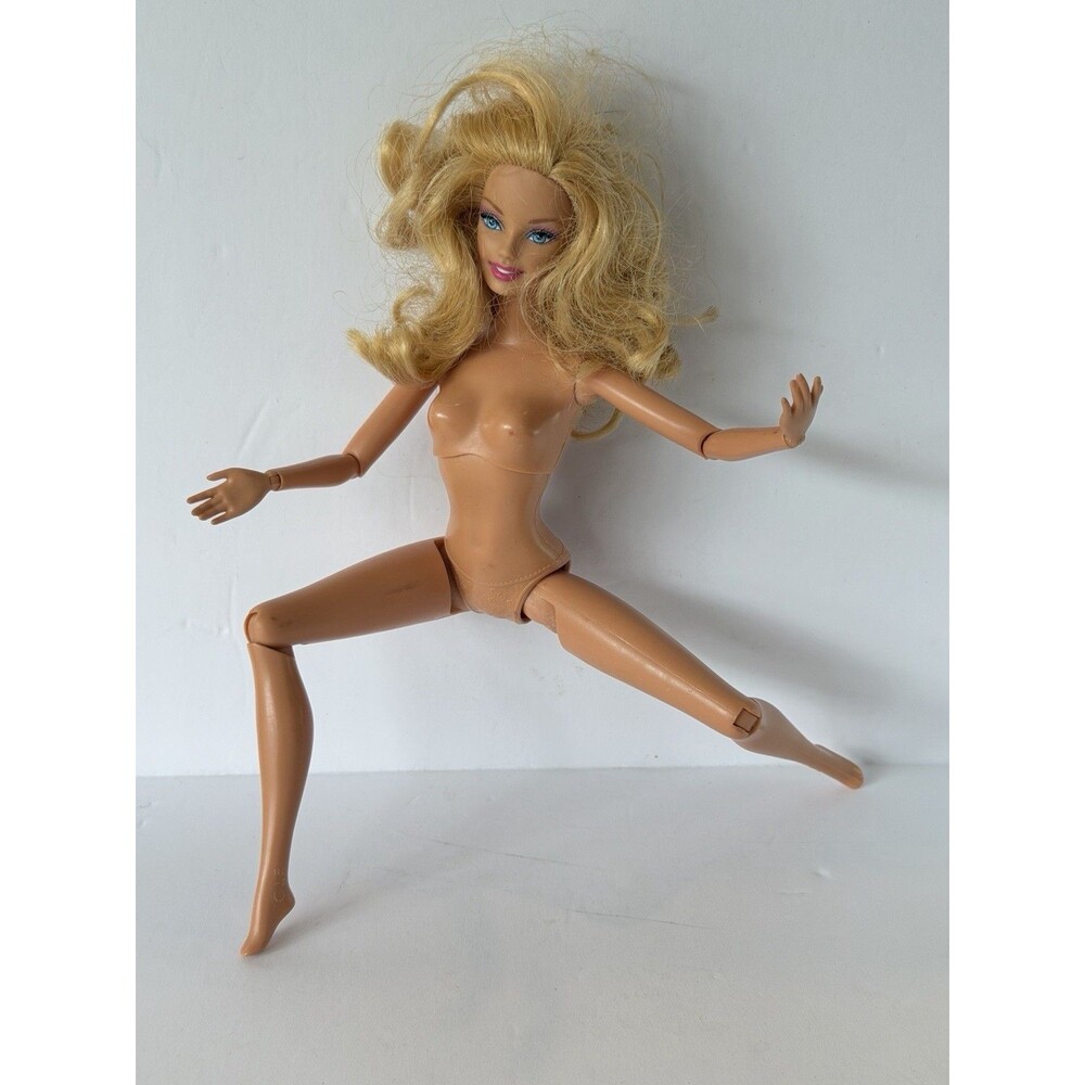 Articulated Barbie Doll For OOAK Mattel Blonde Hair